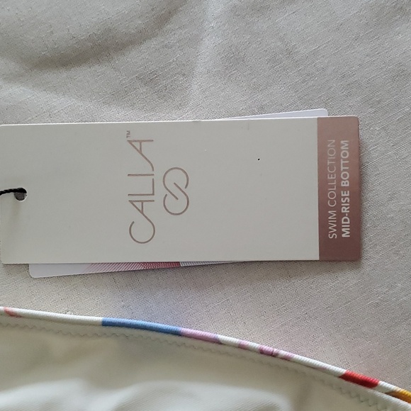 NWT Calla Midrise Bikini Bottoms Women Size XL - Picture 3 of 3